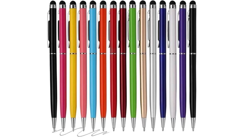 15 pack stylus pens