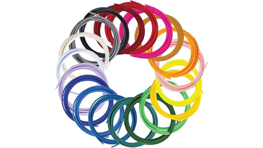 20 colors pla refills