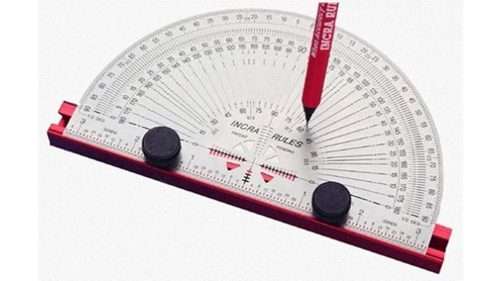 6 inch precision protractor