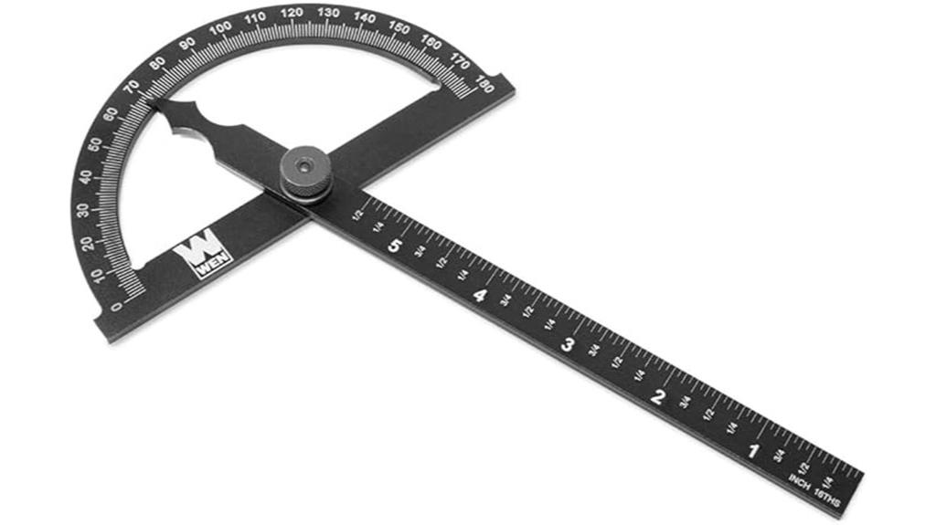 adjustable aluminum protractor