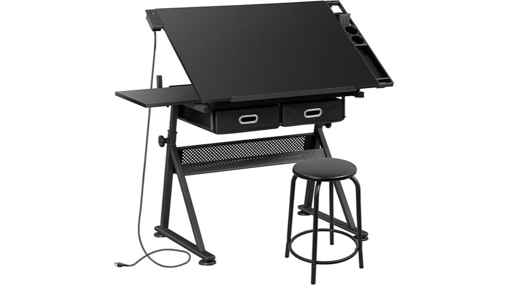 adjustable drafting table