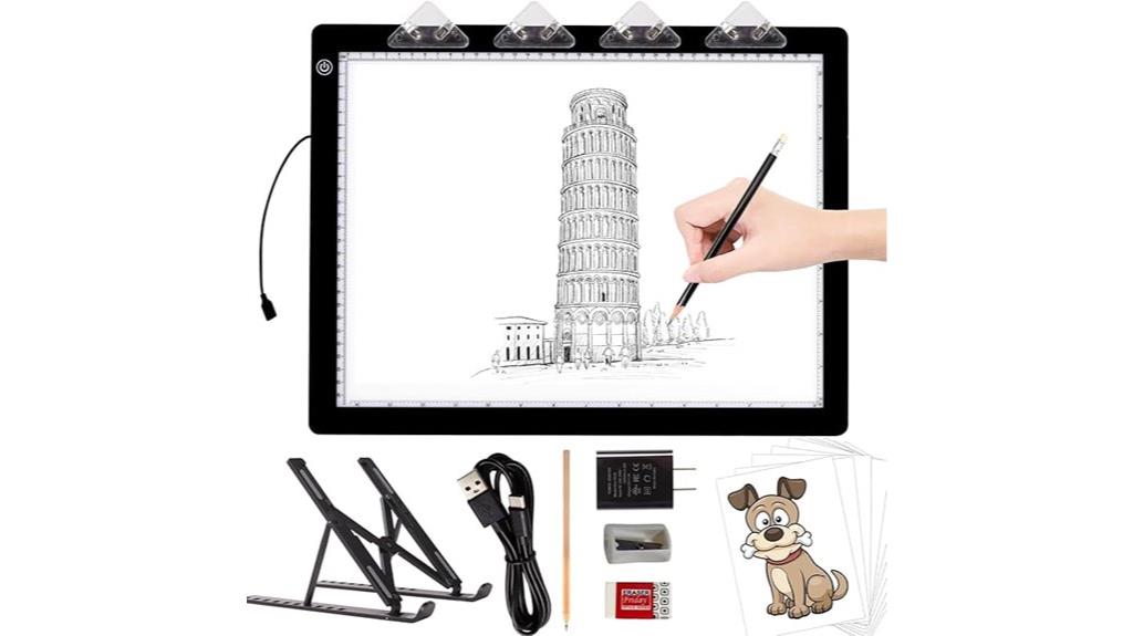adjustable light pad stand