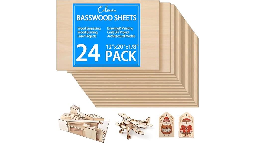 balsa sheets craft pack