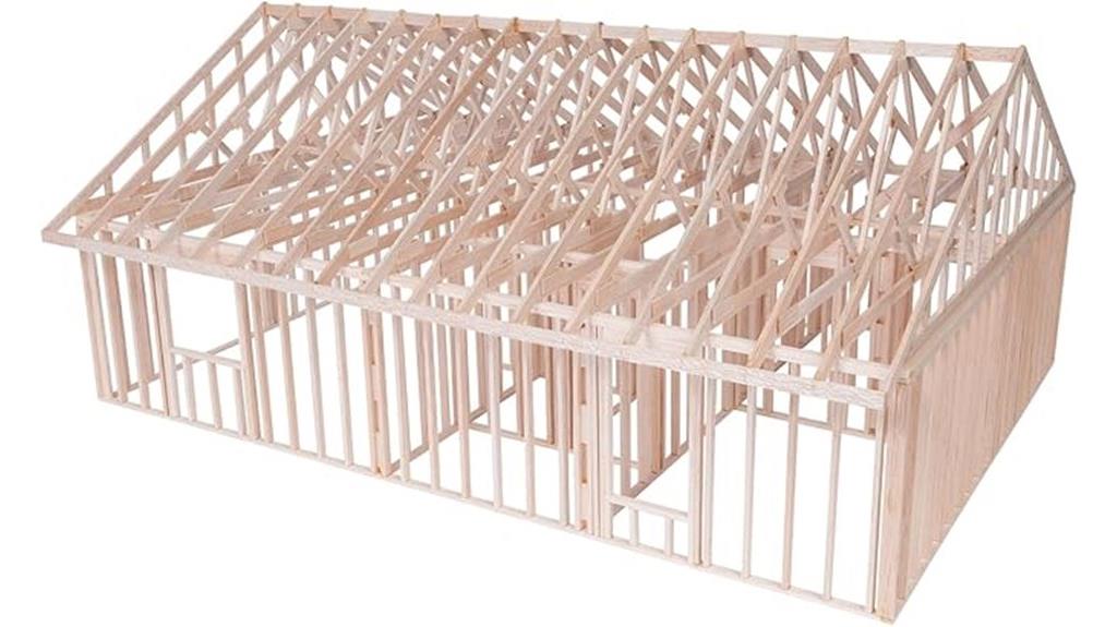 balsa wood house kit