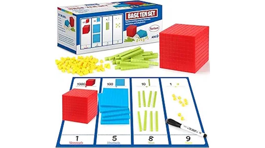 base ten blocks set