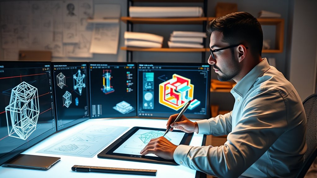 cad designer geometry use