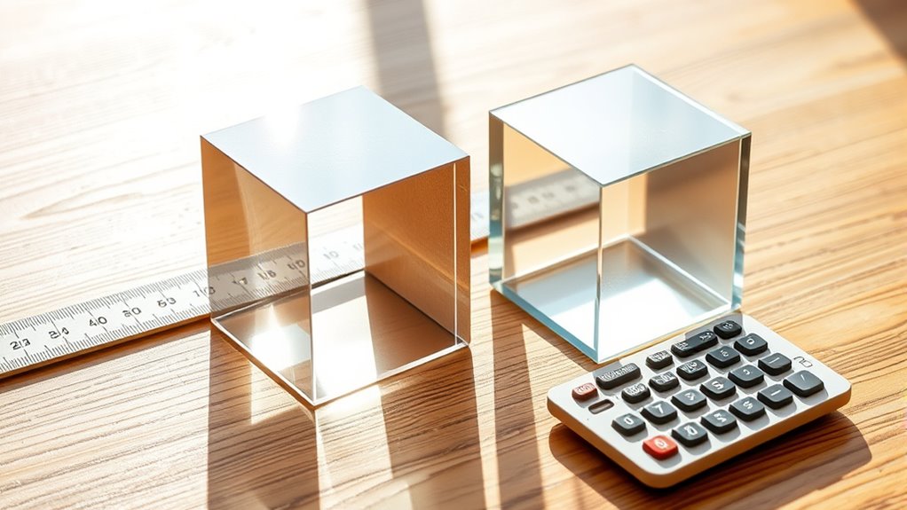 calculate surface areas accurately