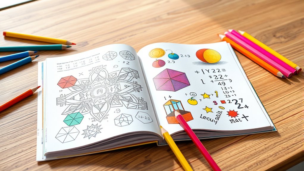 choosing quality math coloring books