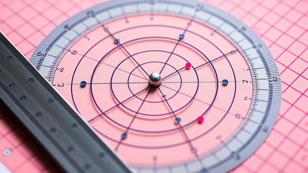 circle centers define tangents