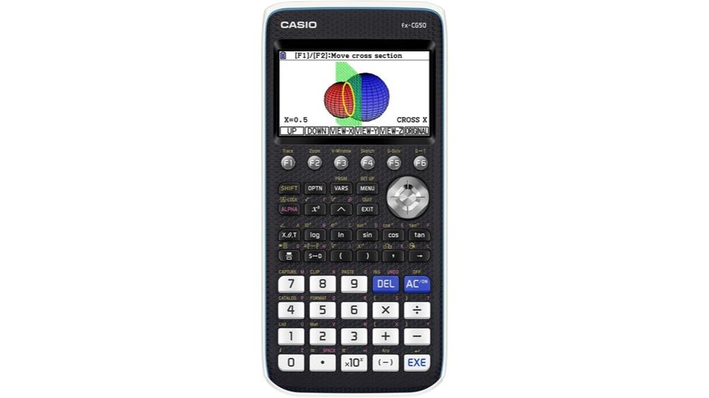 color graphing calculator with python