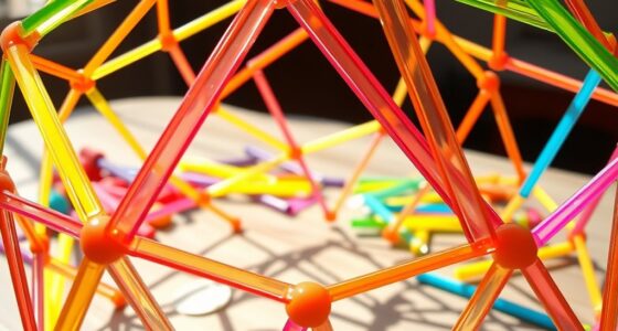 construct straw geodesic dome