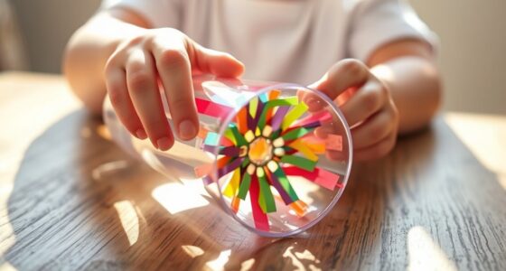 create a diy mirror kaleidoscope