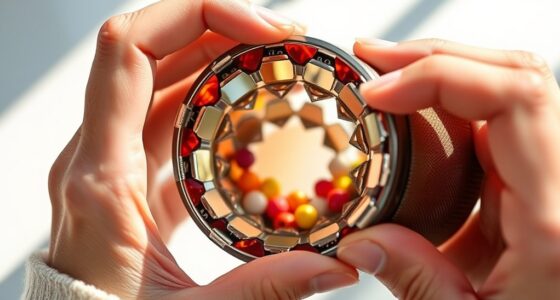 create mirror kaleidoscope craft