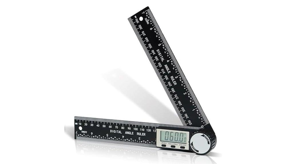 digital angle finder with ruler