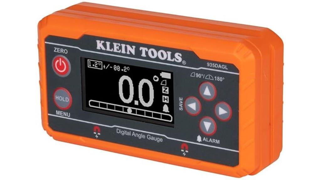 digital level and angle finder