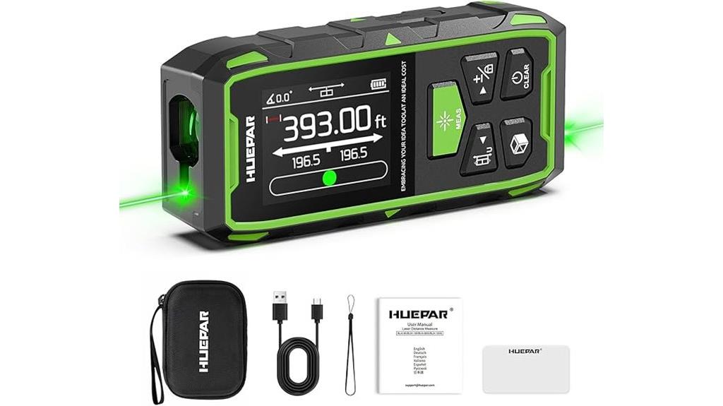 dual laser distance measure
