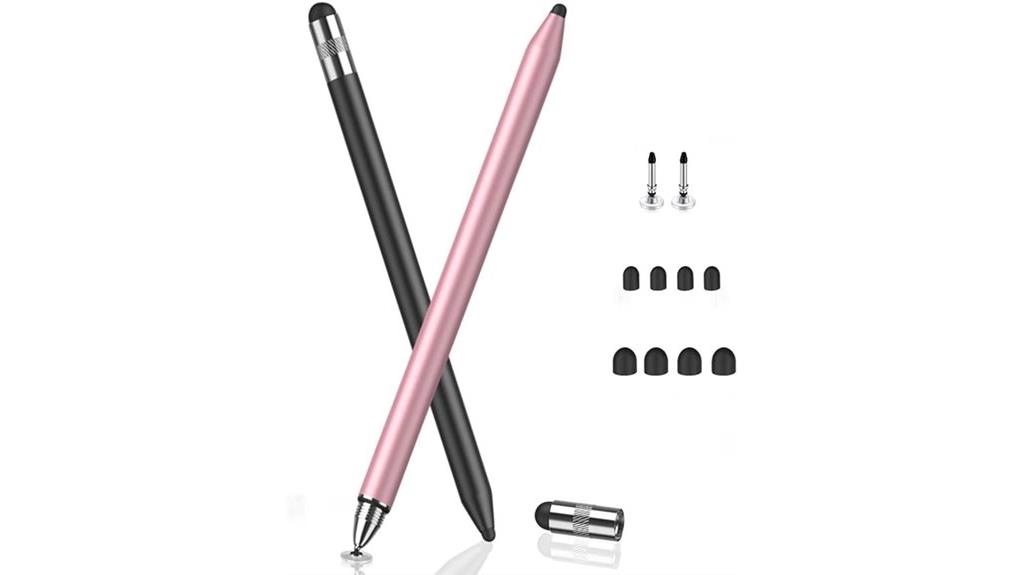 dual pack touch screen stylus