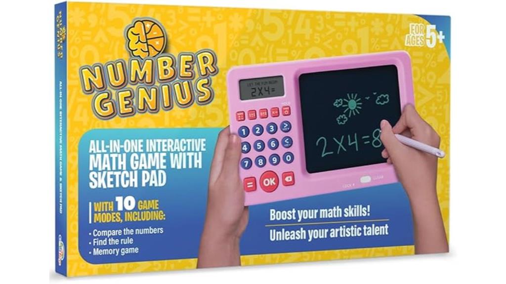 educational math game with sketchpad