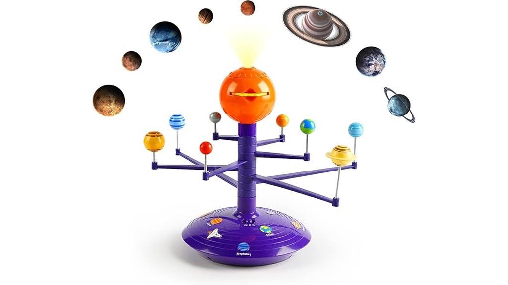 educational solar system model