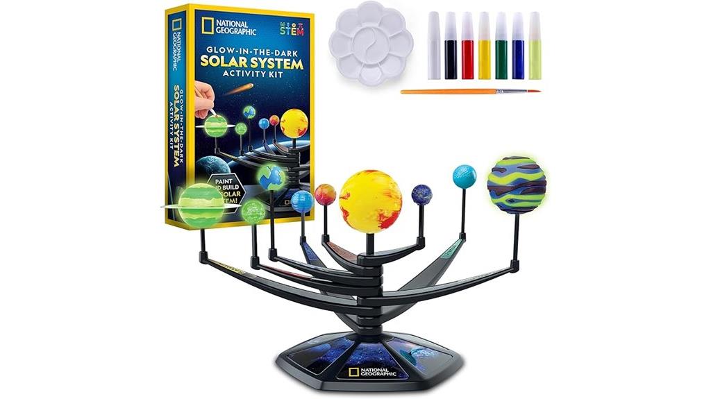 educational solar system model