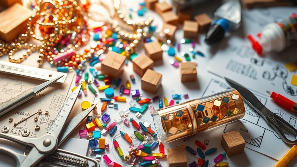 gather materials tools safety