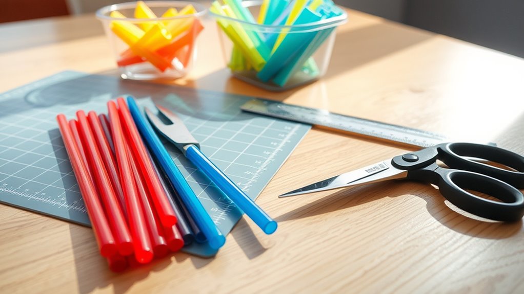 gather sturdy materials and tools