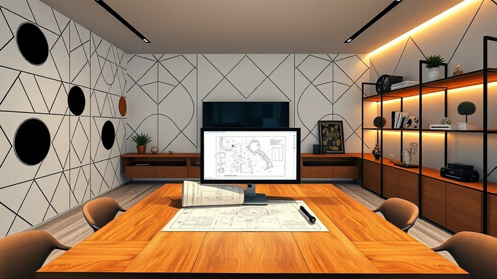 geometry enhances interior harmony