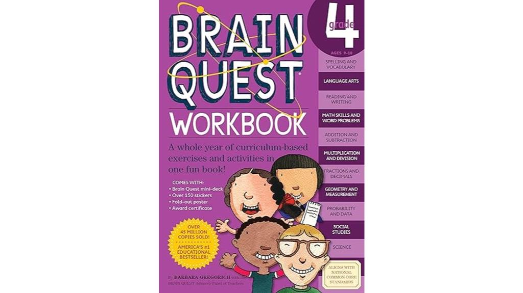 grade 4 learning workbook