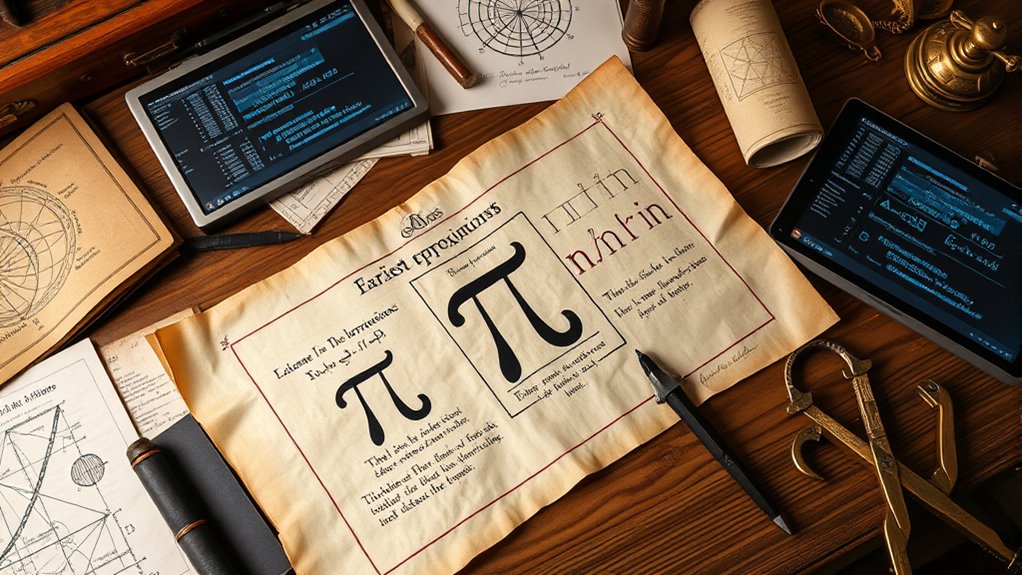historical pi approximations and uses