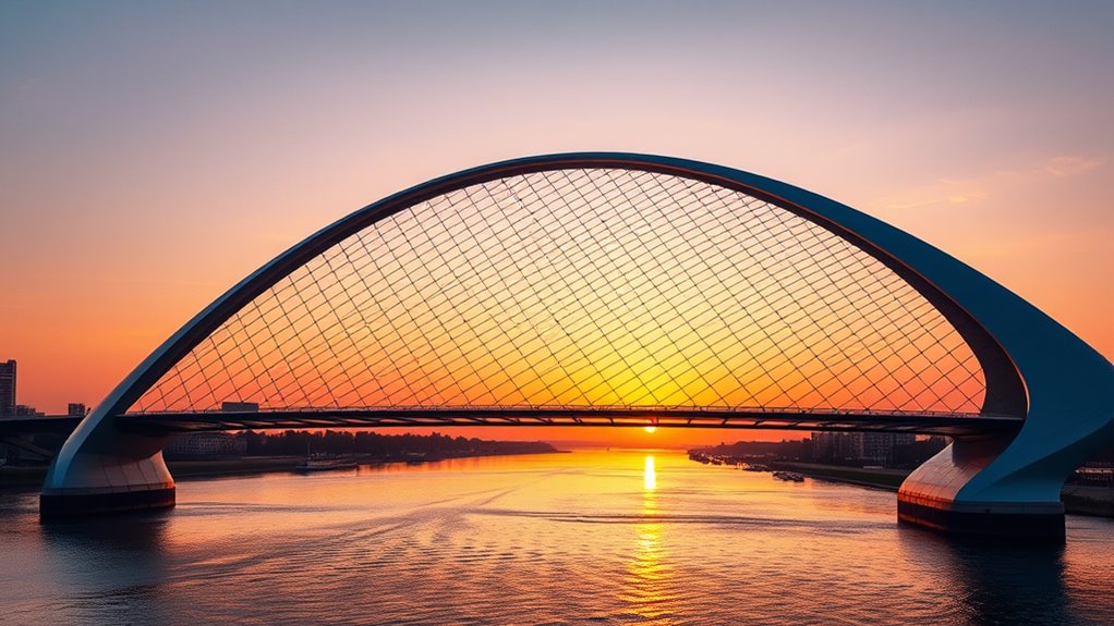 innovative geometric bridge design