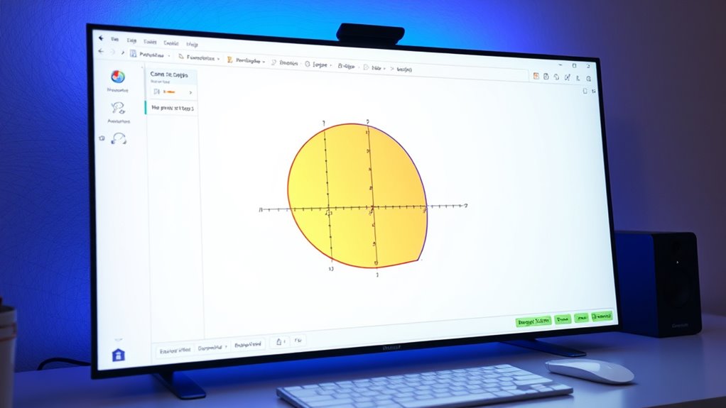 interactive visualization of conics