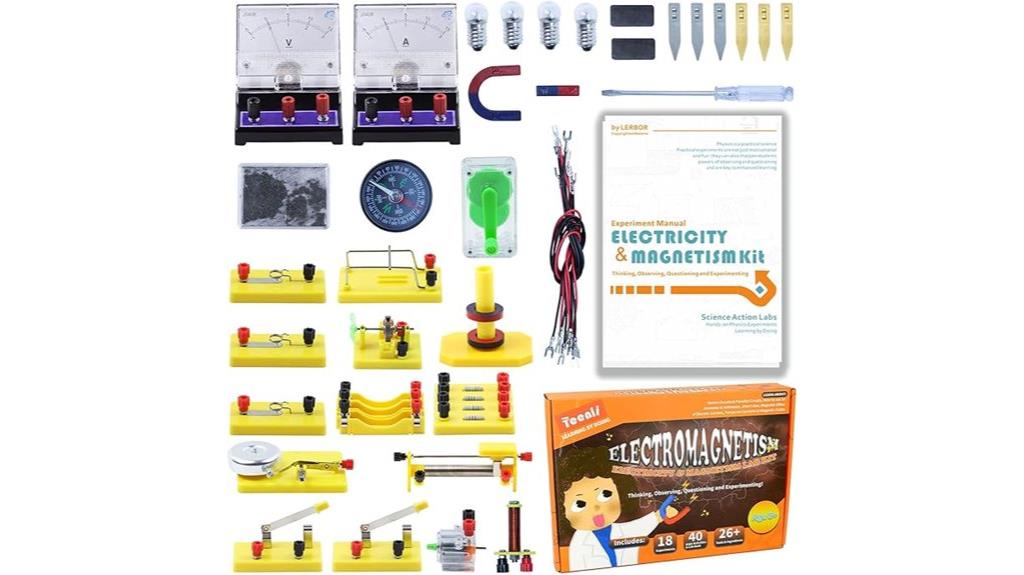kids electricity magnetism kit