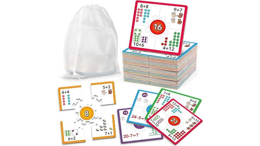 kindergarten addition subtraction puzzle