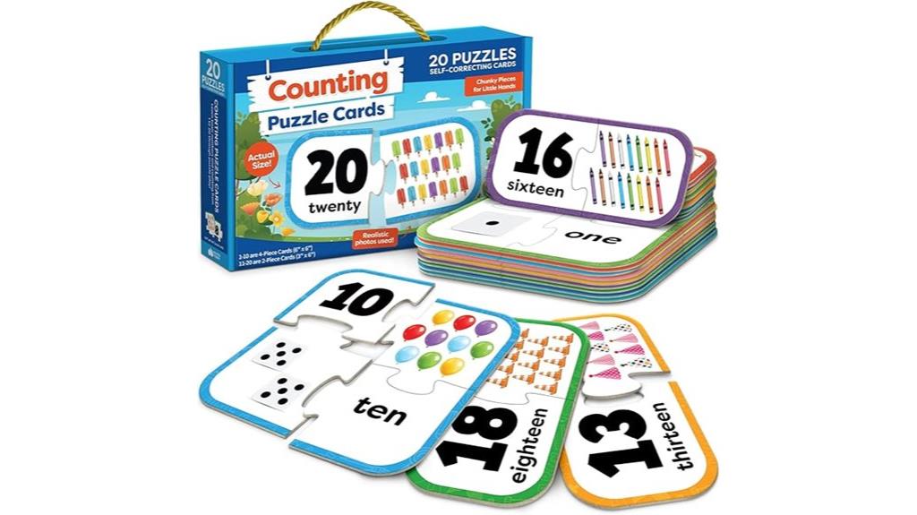 kindergarten number puzzle games