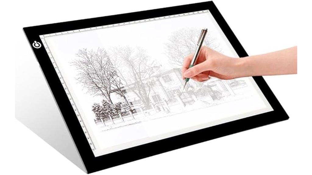 led a4 tracing light