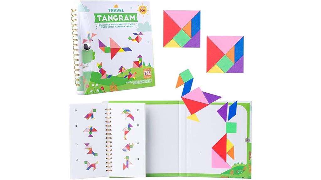 magnetic tangram puzzle game