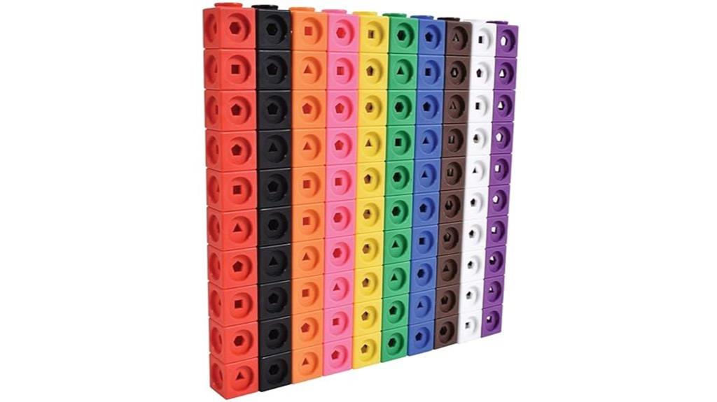 math cubes counting blocks