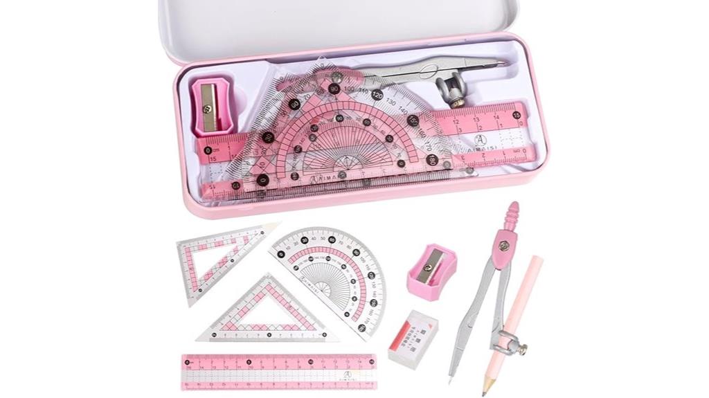 math drawing tool set