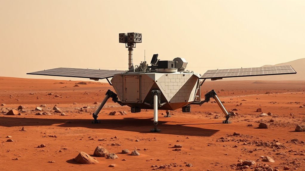 optimized mars lander design