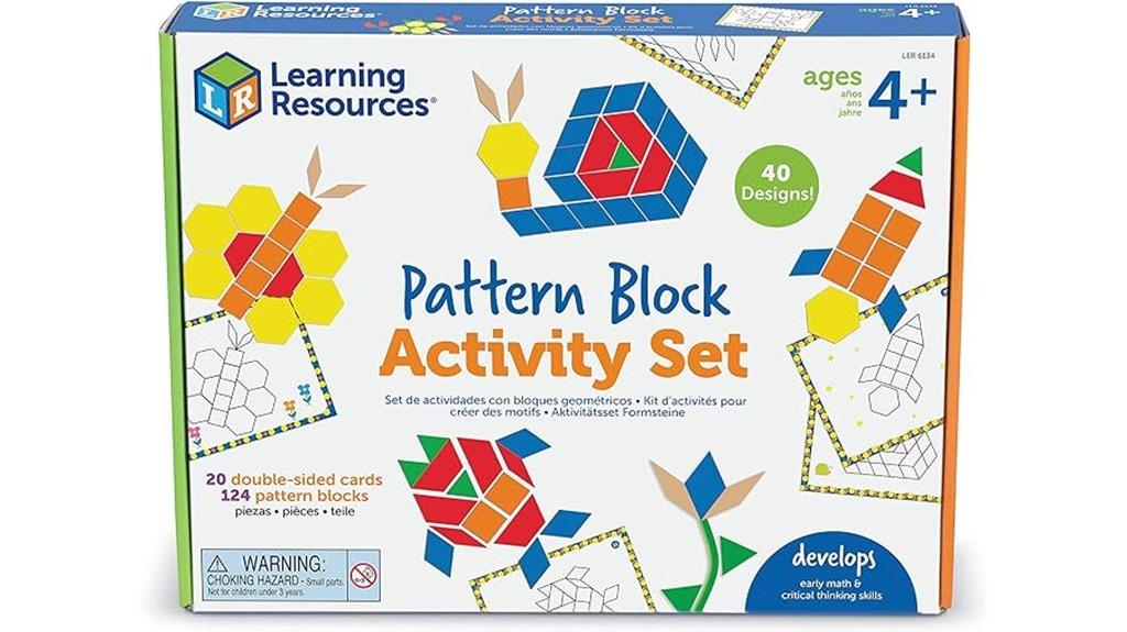 pattern block learning activity
