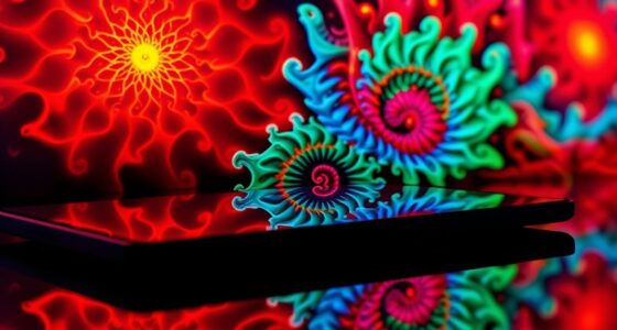 python generated fractal patterns