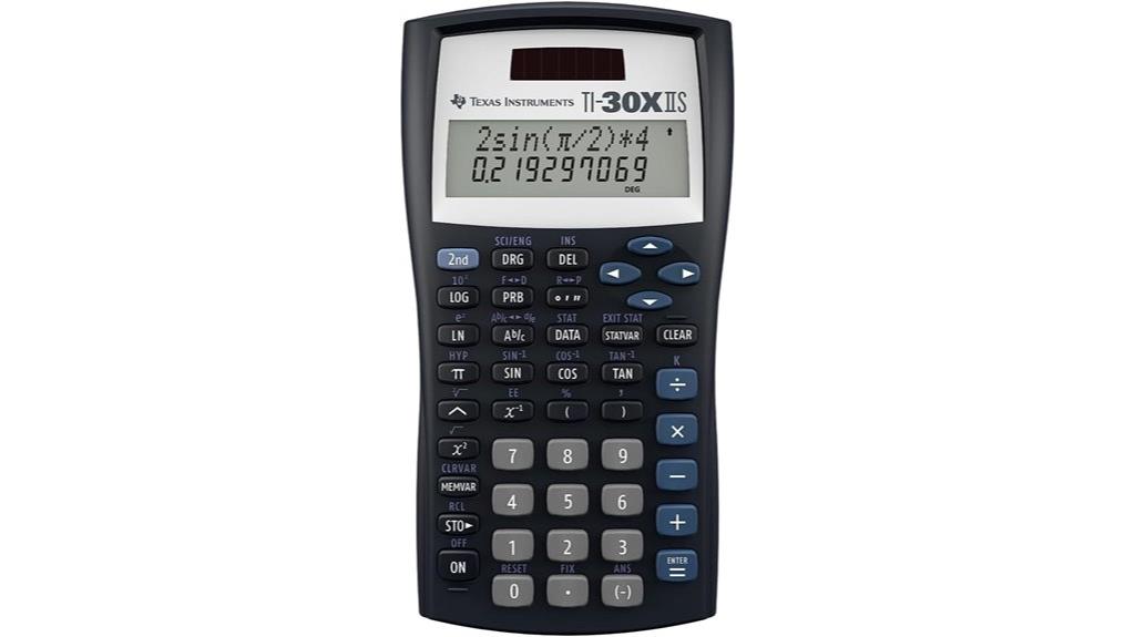 scientific calculator black blue