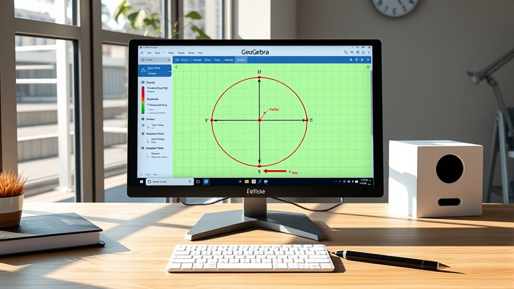 set up conic section exploration