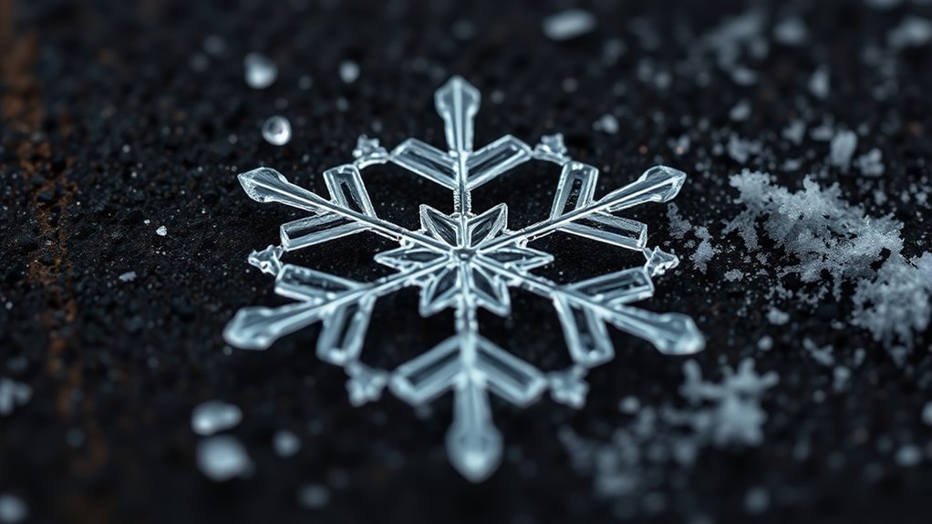snowflake fractal hexagonal symmetry