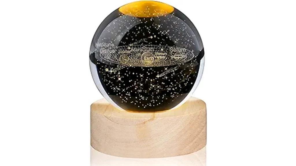 solar system crystal ball