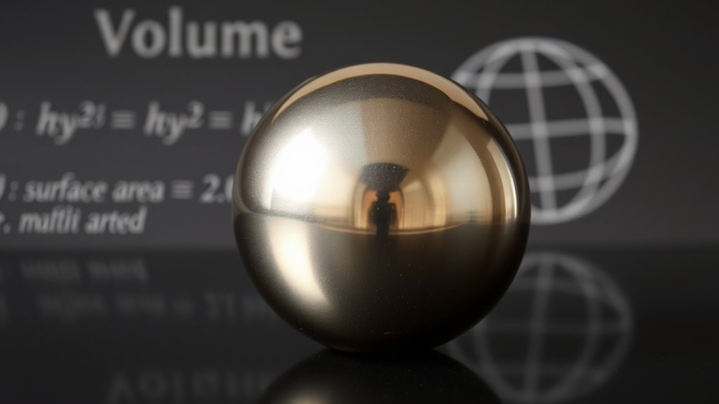 sphere volume surface area formulas
