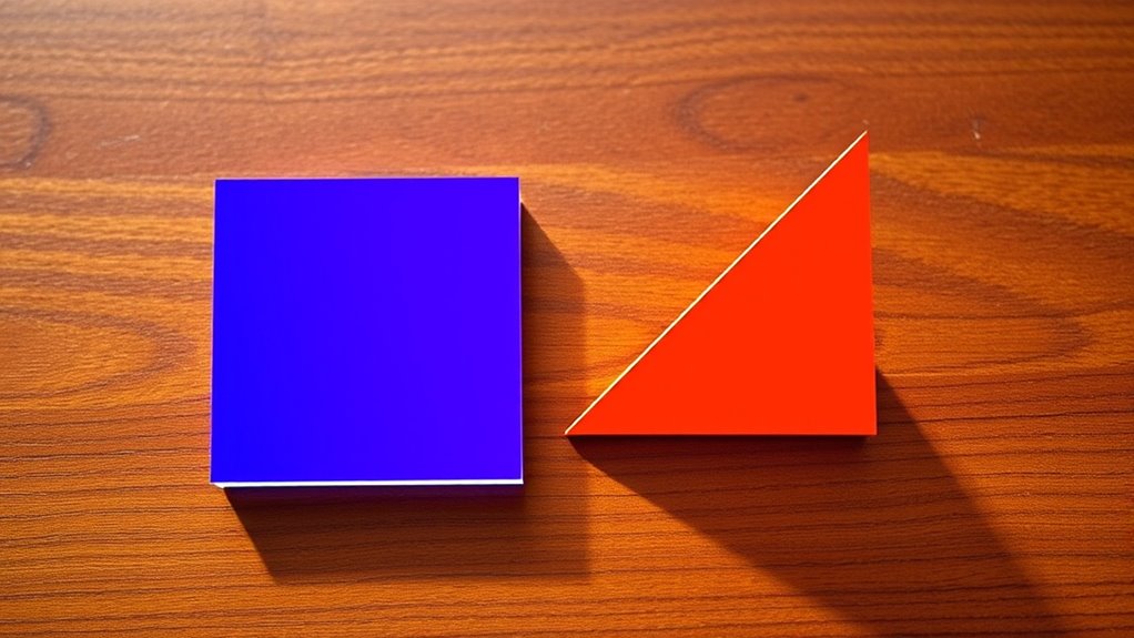 square and rhombus differences