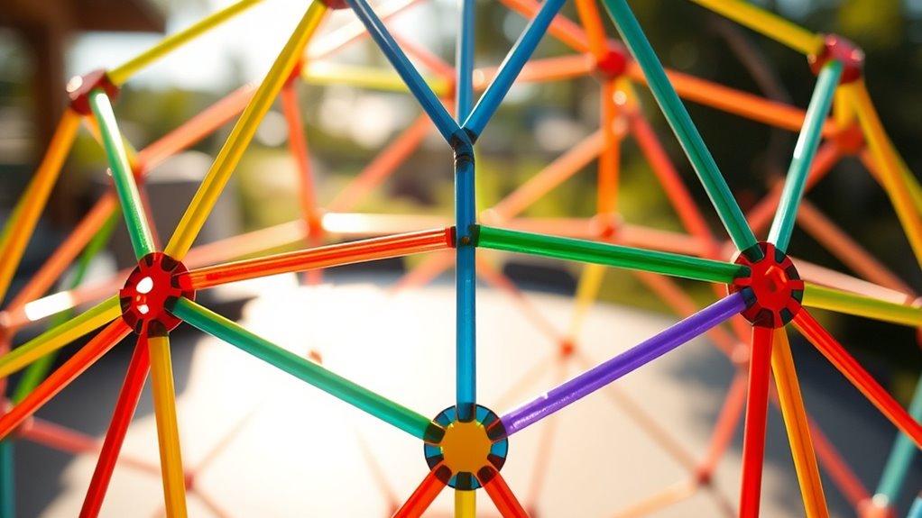 sustainable geodesic dome construction