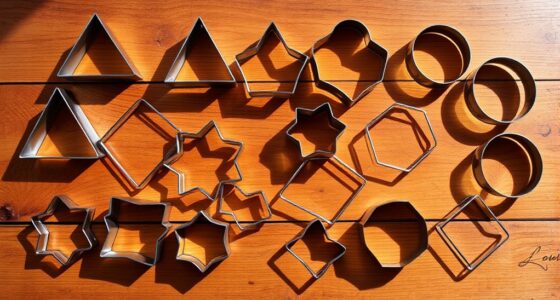 top geometric cookie cutter set
