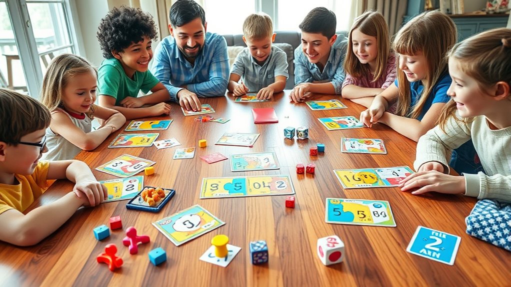top math learning board games